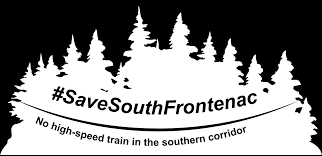 #SaveSouthFrontenac — No high-speed train in the southern corridor.